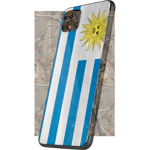 Uraguay Flag Distressed Google Pixel 4 XL Skin
